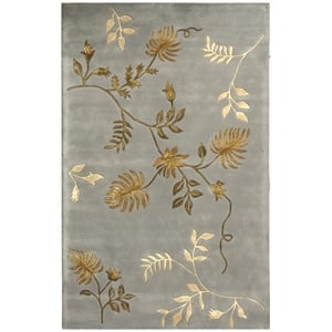 Safavieh Soho 5' X 8' Wool and Viscose Hand Tufted Rug in Light Blue