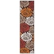 Safavieh Veranda Polypropylene Large Rectangle Rug VER049-0325-8 in Chocolate and Terracotta