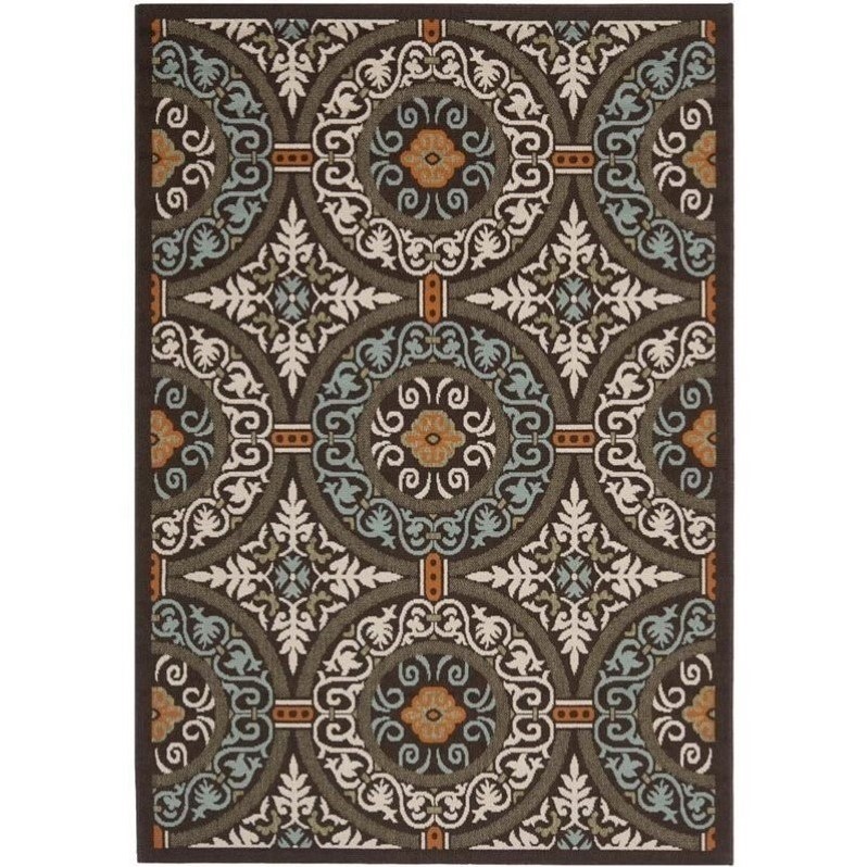Safavieh Veranda Polypropylene Medium Rectangle Rug VER05507235 in