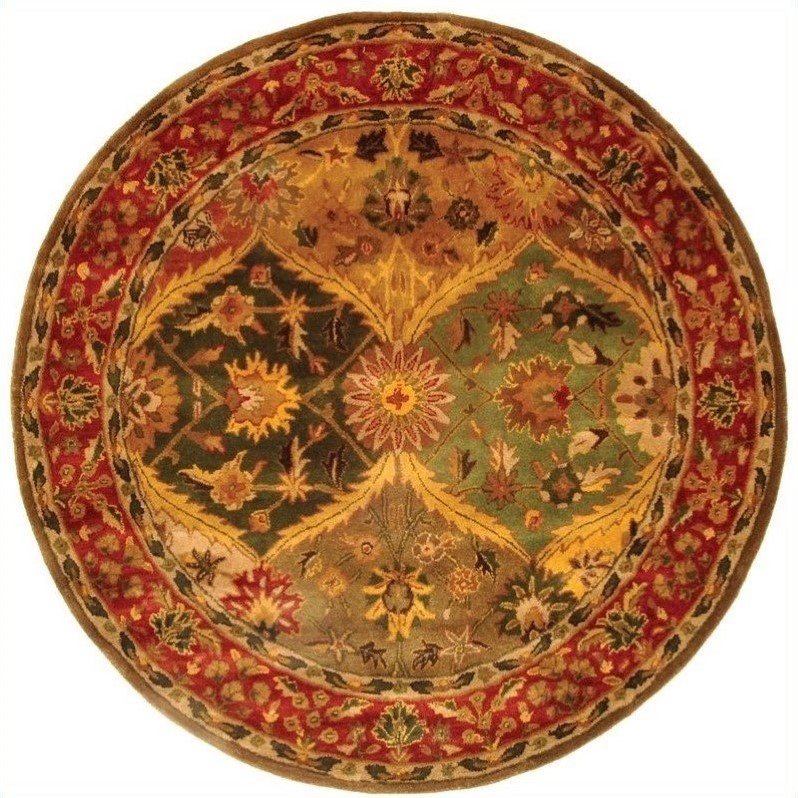 Safavieh Heritage Round Rug in Multi HG111A4RROUX