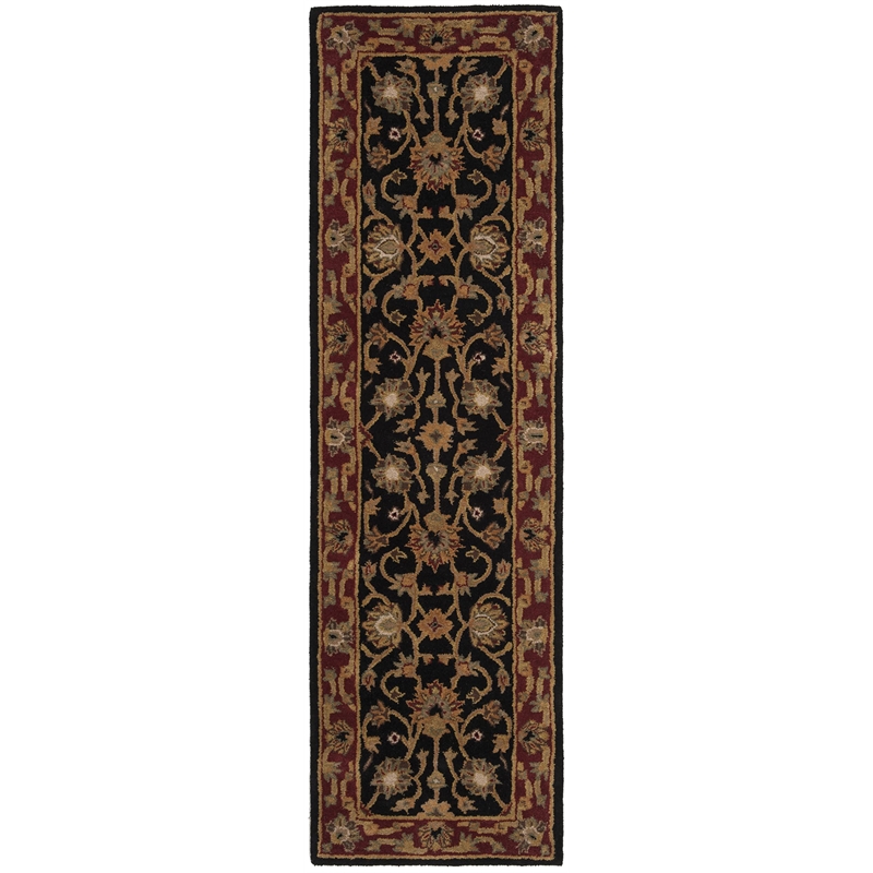 Safavieh Heritage Accent Rug in Black / Red