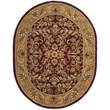 Safavieh Heritage Oval Rug in Red / Gold
