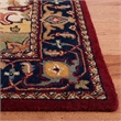 Safavieh Heritage Square Rug in Red