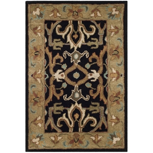 Safavieh Heritage Accent Rug in Charcoal / Beige