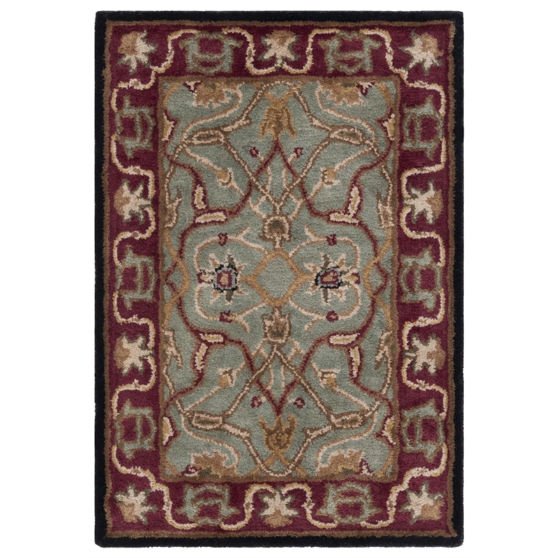 Safavieh Heritage Accent Rug in Light Blue / Red