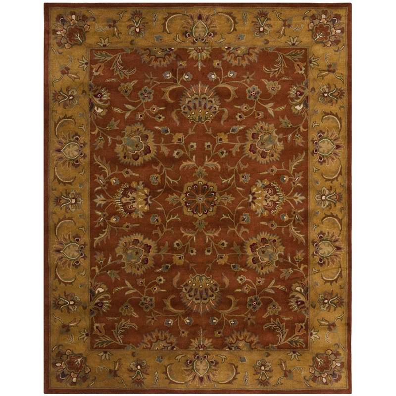Safavieh Heritage Oversized Rug in Red / Natural