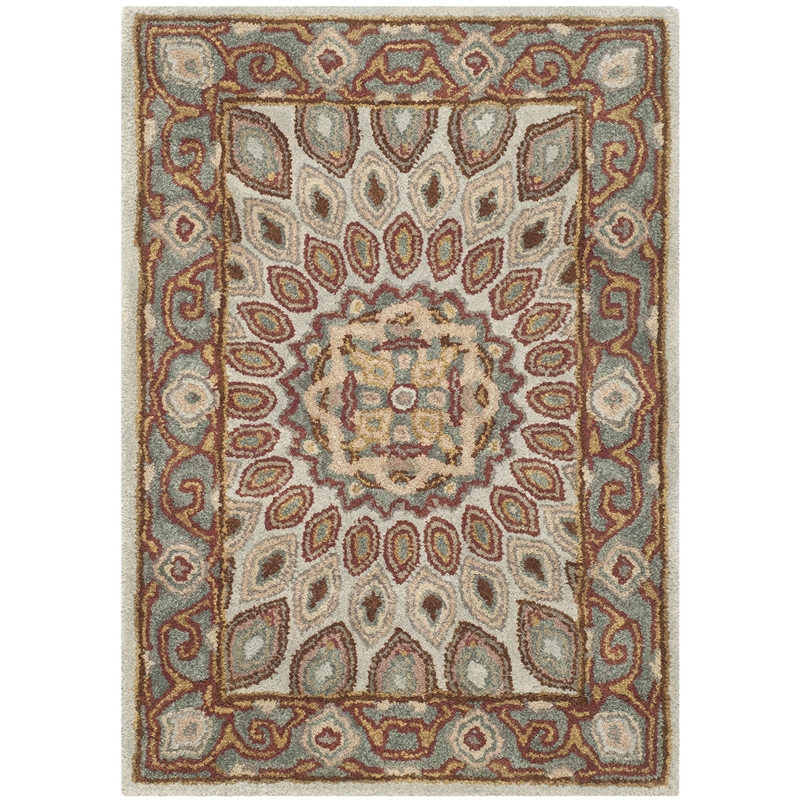 Safavieh Heritage Accent Rug in Blue / Grey