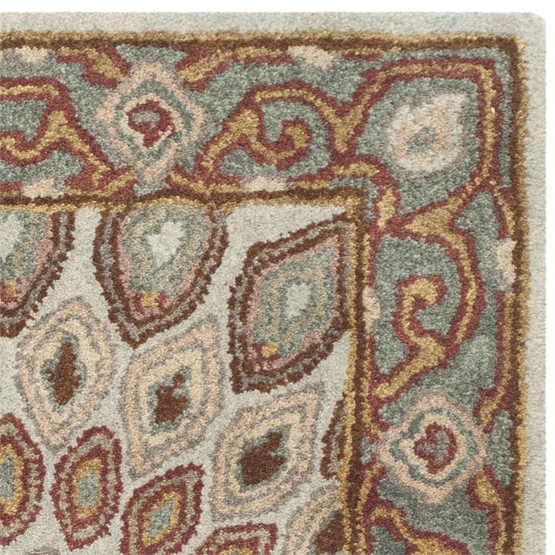 Safavieh Heritage Accent Rug in Blue / Grey