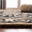 Safavieh Chelsea Half Moon Rug in Black