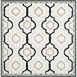 Safavieh Chelsea Square Rug in Ivory / Black