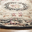 Safavieh Chelsea Round Rug in Black