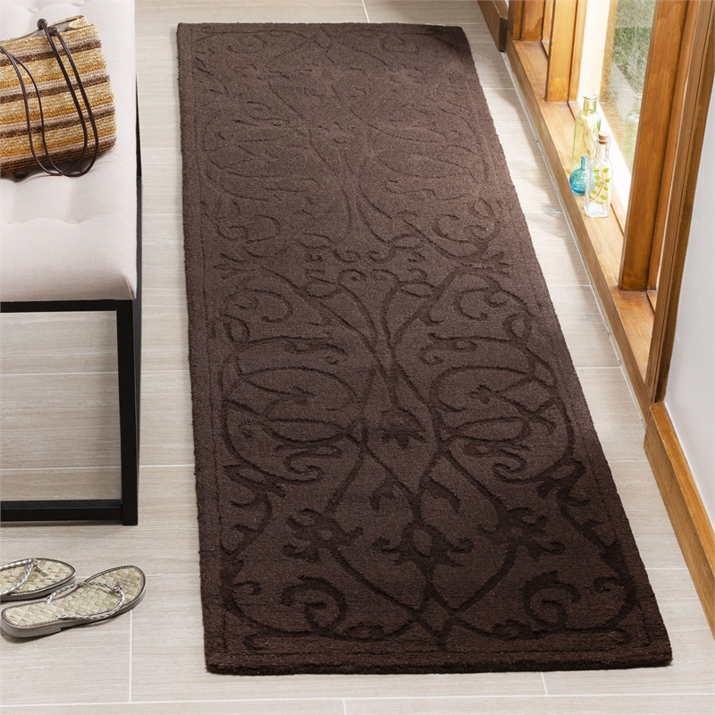Safavieh Impressions Runner Rug in Brown