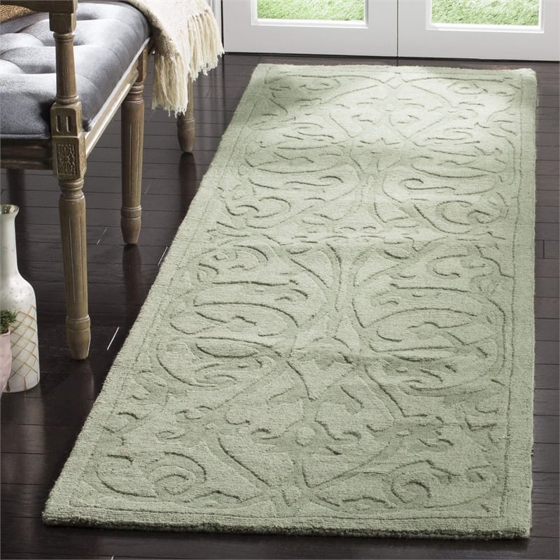 Safavieh Impressions Runner Rug in Sage