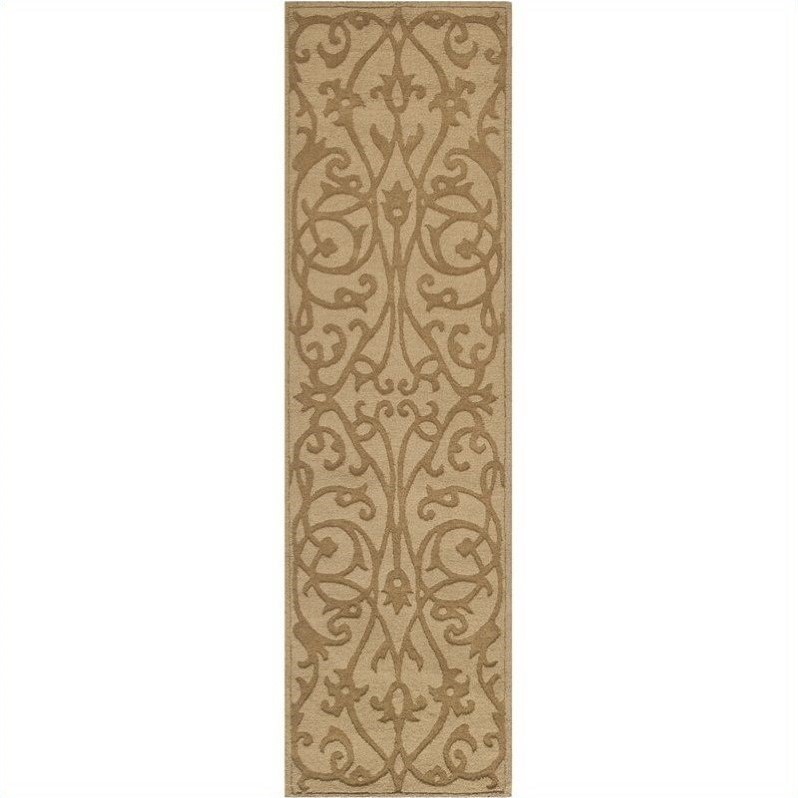 Safavieh Impressions Runner Rug in Light Brown