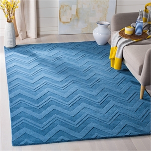 Safavieh Impressions Square Rug in Blue