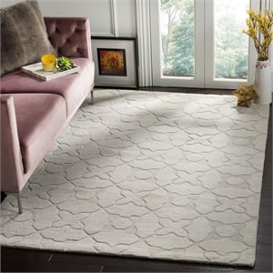 Safavieh Impressions Rectangle Rug in Silver