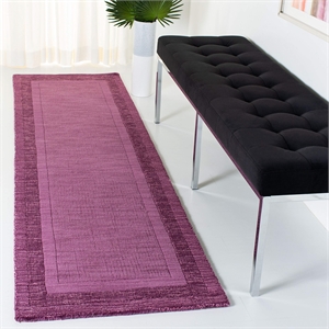 Safavieh Impressions Runner Rug in Fuchisa / Purple