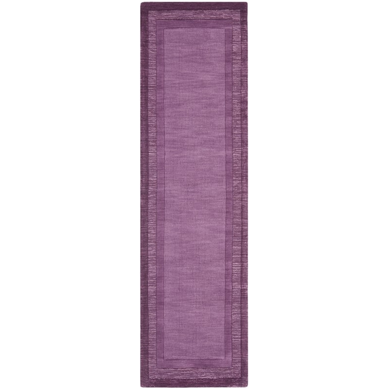 Safavieh Impressions Runner Rug in Fuchisa / Purple