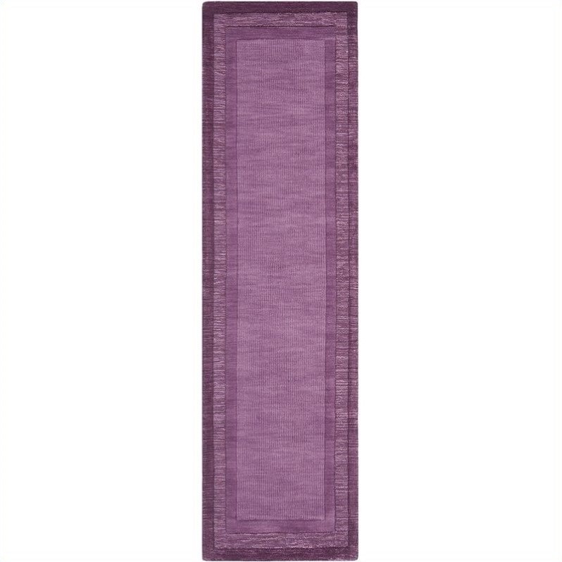 Safavieh Impressions Runner Rug in Fuchisa / Purple
