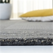 Safavieh Impressions Runner Rug in Charcoal / Blue