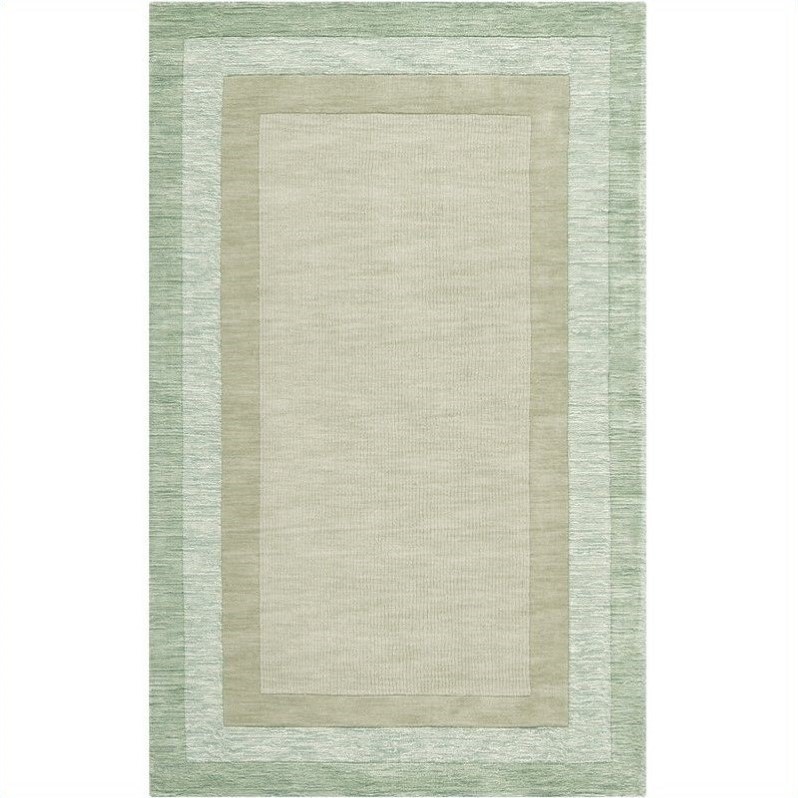 Safavieh Impressions Rectangle Rug in Green / Beige