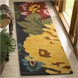 Safavieh Jardin Runner Rug in Black / Multi