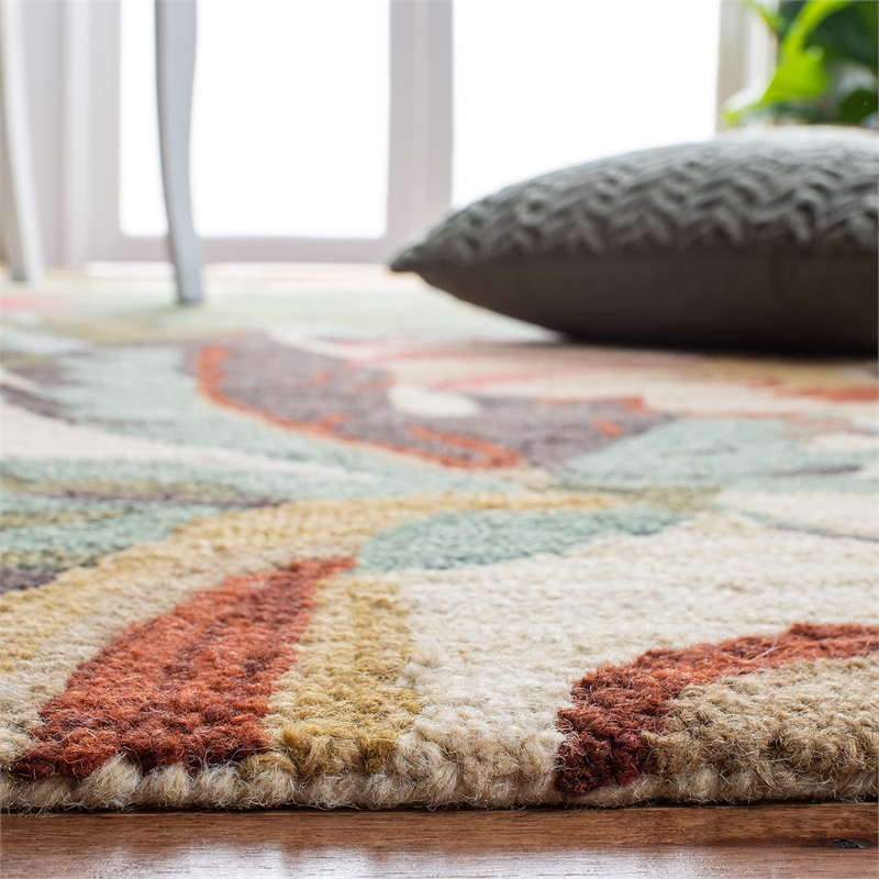 Safavieh Jardin Runner Rug in Ivory / Multi