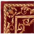 Safavieh Naples 5' X 8' Wool Hand Tufted Rug in Burgundy