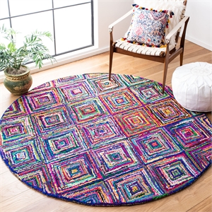 Safavieh Nantucket Round Rug in Multi