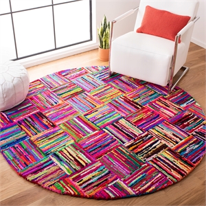 Safavieh Nantucket Round Rug in Multi
