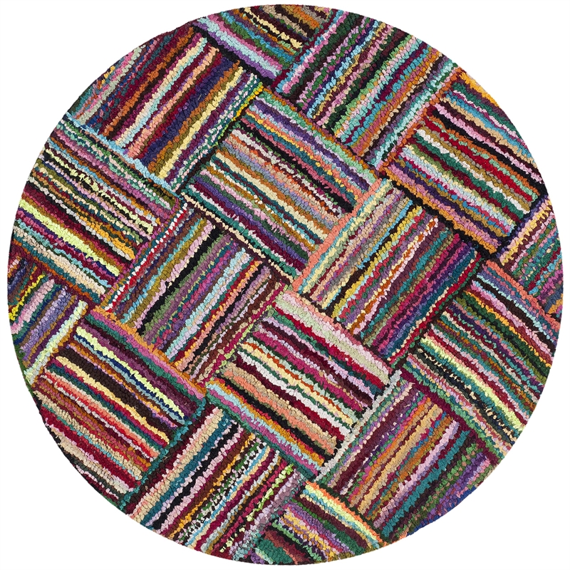 Safavieh Nantucket Round Rug in Multi