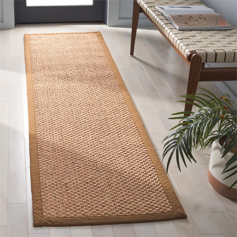 Safavieh Natural Fiber Runner Rug in Natural
