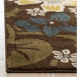 Safavieh Newbury Rectangle Rug in Brown / Blue