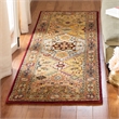 Safavieh Legend Runner Rug in Red and Rust