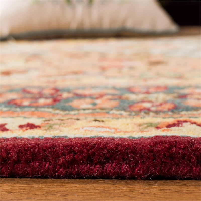 Safavieh Legend Runner Rug in Red and Rust