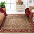 Safavieh Legend Oversized Rug in Light Green and Rust