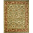 Safavieh Legend Oversized Rug in Light Green and Rust