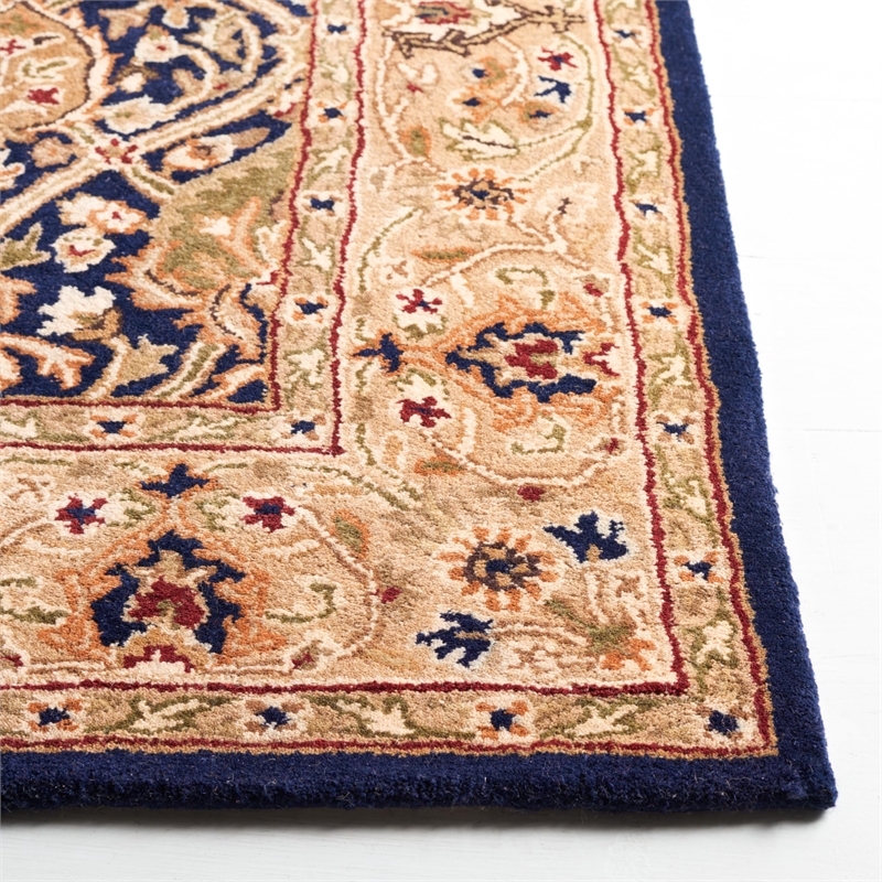 Safavieh Legend Oversized Rug in Blue and Gold