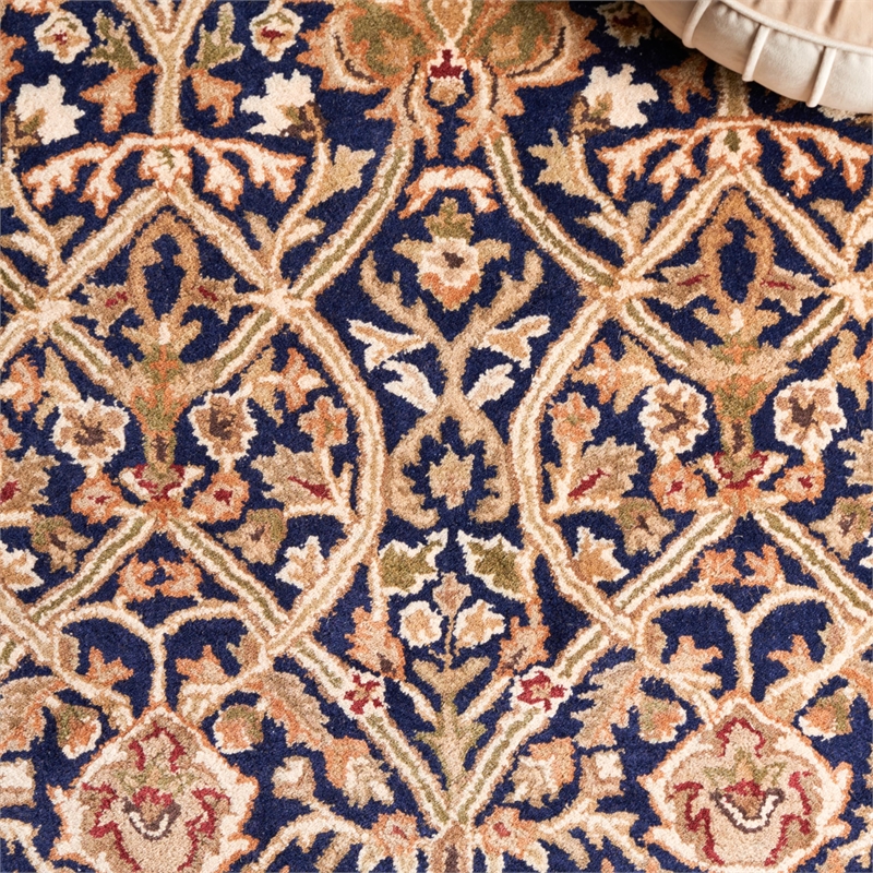 Safavieh Legend Oversized Rug in Blue and Gold