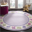 Safavieh Round Rug in Lavander - Multi