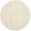 Safavieh California Shag Round Rug in Ivory