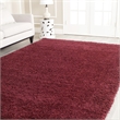Safavieh California Shag Square Rug in Maroon