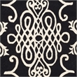 Safavieh Soho  Round Rug in Black / Ivory