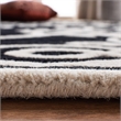 Safavieh Soho  Round Rug in Black / Ivory