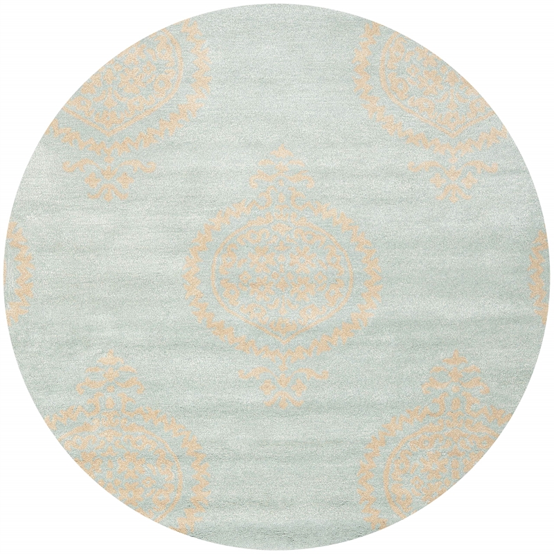 Safavieh Soho Round Rug in Blue / Beige