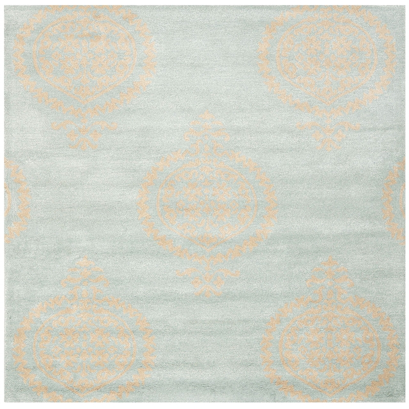 Safavieh Soho Square Rug in Blue / Beige