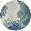 Safavieh Soho Round Rug in Blue / Multi