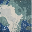 Safavieh Soho Square Rug in Blue / Multi