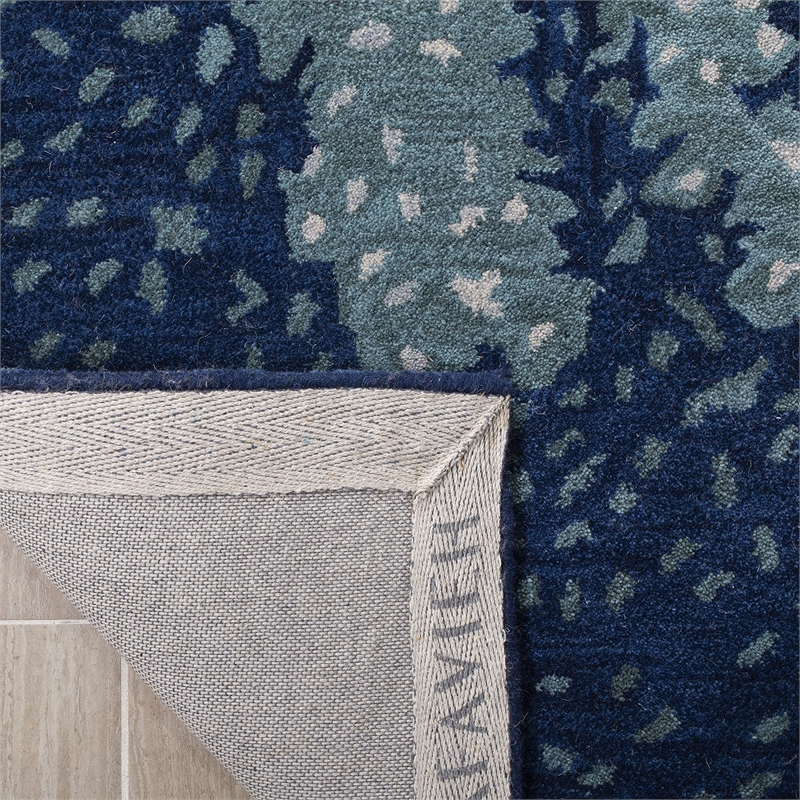 Safavieh Soho Square Rug in Blue / Multi