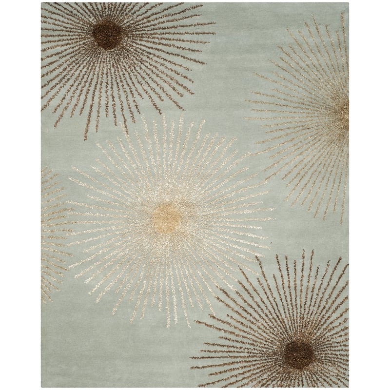 Safavieh Soho Rectangle Rug in Light Blue / Multi